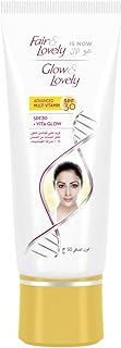 Glow & lovely anciennement fair & lovely crème pour le visage avec multivitamines avancées spf 30 pour une peau éclatante, 50g. La boutique en ligne DIAYTAR COTE D'IVOIRE est le premier choix pour les clients ivoiriens qui cherchent à acheter des produits en ligne. Avec une offre de plus de 300000 références, la boutique propose une variété de produits qui répondent aux besoins de tous les clients. DIAYTAR COTE D'IVOIRE est connue pour sa qualité de service et sa fiabilité.