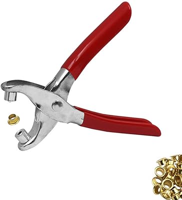 Ensemble d'outils à œillets auretti de 40 pièces œillets et pinces en laiton de 4 mm pour cuir, chaussures, tissus et ceintures. Avec plus de 300000 références, DIAYTAR COTE D'IVOIRE offre à ses clients un choix incroyable pour répondre à tous leurs besoins. La boutique propose régulièrement des promotions et des offres spéciales pour permettre à ses clients de faire des économies sur leurs achats en ligne.