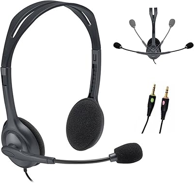 Casque stéréo logitech h110 avec microphone antibruit - pack en vrac - casque