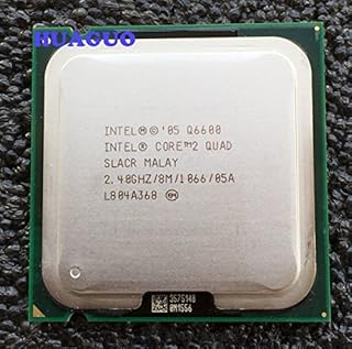 Intel core 2 quad-core q6600, 2,4 ghz, processeur slacr lga 775, cache 8