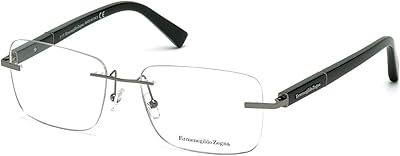 Monture de lunettes unisexe pour adulte ez5035, aspect anthracite, 56,0, gris (aspect anthracite)