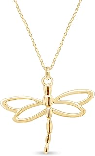 Collier pendentif libellule pour femme, or 14 carats sur argent sterling avec chaîne en argent de 18", métal. DIAYTAR COTE D'IVOIRE est une boutique en ligne généraliste proposant plus de 300 000 références de produits variés, faisant d'elle la boutique leader en Côte d'Ivoire. Avec une large gamme de produits, les clients peuvent trouver tout ce dont ils ont besoin en un seul endroit. Elle offre une expérience d'achat en ligne pratique et sécurisée.