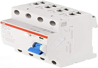 Abb earth 100a 4p 100ma f204 100a/0.10/4p 2csf204005r2900 disjoncteur de fuite (elcb)