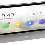 Système d'interphone vidéo hikvision digital technology ds-kh8350-wte1 17,8 cm (7") noir, gris