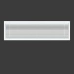 Grille d'air à barre linéaire powrocket 28 " x 8 " grilles d'alimentation-retour