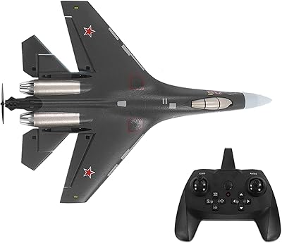 Avion télécommandé su-35 6 gyroscopes électriques, drone cascadeur à 360 degrés, 4 canaux