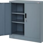 Armoire de rangement avec portes verrouillables armoires en métal pour bureau