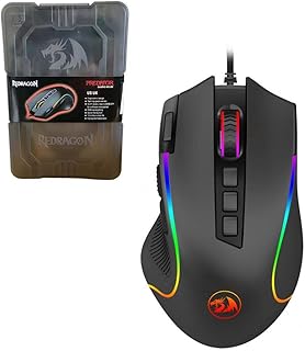Souris de jeu redragon m612 predator rgb, souris de joueur optique filaire 8 000 dpi avec 11 boutons programmables et 5 modes rétroéclairés, logiciel prenant en charge les raccourcis clavier diy, bouton de tir rapide - noir. DIAYTAR COTE D'IVOIRE est une boutique en ligne généraliste qui propose plus de 300 000 références pour répondre à tous les besoins de ses clients. Elle offre une large gamme de produits, des électroménagers aux vêtements, en passant par les produits alimentaires et les accessoires. C'est la boutique en ligne leader en Côte d'Ivoire pour toute commande en ligne.