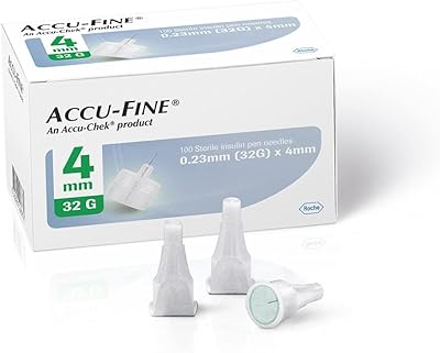 Injecteur stérile roche accu-fine pour stylo à insuline, 4 mm, 32 g - 100 pièces. En tant que boutique en ligne généraliste, DIAYTAR COTE D'IVOIRE répond aux besoins de ses clients en leur offrant une grande sélection de produits à des prix compétitifs. La boutique est dotée d'une interface utilisateur conviviale, facilitant ainsi la navigation et la recherche de produits. De plus, la livraison rapide et sécurisée est garantie.