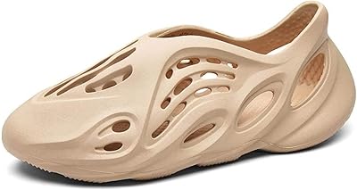 Ksfhla pantoufles respirantes en mousse creuse pour hommes