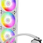 Cooler master liquid ml360l argb v2 white edition, refroidisseur liquide pour processeur aio