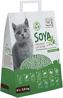 M-pets litière pour chat bio soja thé vert parfumée 6 l - 100% biodégradable. En tant que leader des boutiques en ligne en Côte d'Ivoire, DIAYTAR COTE D'IVOIRE se distingue par son engagement à offrir une expérience client exceptionnelle. La boutique en ligne propose une large sélection de produits de qualité, avec des descriptions détaillées et des avis de clients pour aider à la prise de décision d'achat. Les clients peuvent également profiter d'un service de livraison rapide et fiable pour recevoir leurs commandes dans les plus brefs délais.