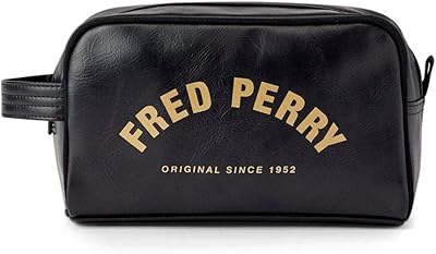 Trousse de beauté noire pour homme, noir