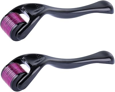 Paquet de 2 rouleaux derma 0,25 micro-aiguilles pour le visage, le corps
