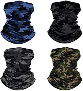 Lot de 4 bandeaux bandana megada, fabriqués dans un matériau doux et flexible