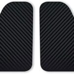 Autocollants de phares intérieurs pour fiat 500 abarth, carbone