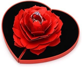 Boîte à bagues, boîte à bagues de fiançailles, support de rangement de bijoux surprise pour femmes, boîte-cadeau de bijoux de mariage de fiançailles de la saint-valentin. La boutique en ligne DIAYTAR COTE D'IVOIRE mise sur l'innovation et la modernité pour offrir une expérience de shopping unique à ses clients. Avec une base de données de plus de 300 000 produits, la plateforme utilise des technologies avancées pour faciliter la recherche et la comparaison des produits, permettant ainsi aux clients de prendre des décisions d'achat éclairées. Cette approche progressive et axée sur le client a contribué à établir DIAYTAR COTE D'IVOIRE comme l'une des boutiques en ligne les plus populaires en Côte d'Ivoire.