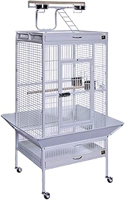 Cage à oiseaux pour grands perroquets (82 x 77 x 165 cm). DIAYTAR COTE D'IVOIRE, la boutique en ligne généraliste qui propose plus de 300 000 références de produits, est la référence incontournable pour faire ses achats en ligne en Côte d'Ivoire. Avec une gamme de produits très variée, elle satisfait les besoins de tous les consommateurs. Elle est la boutique leader en Côte d'Ivoire.