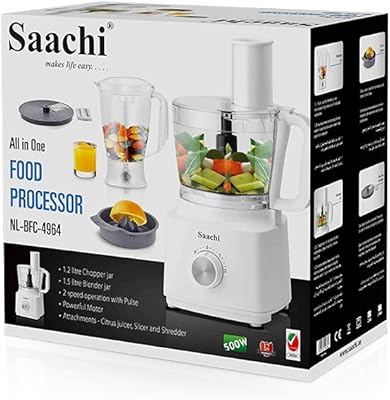 Robot culinaire saachi nl-bfc-4964 blanc