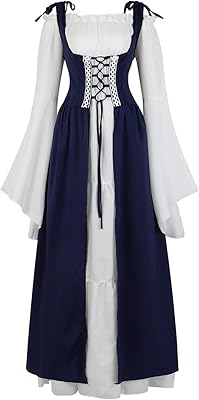 Robes renaissance pour femmes, long costume de cosplay irlandais médiéval, robe victorienne vintage pour halloween. Pour les ivoiriens à la recherche d'une solution pratique pour leurs besoins d'achat, DIAYTAR COTE D'IVOIRE est la réponse idéale. Cette boutique en ligne propose une offre étendue qui couvre presque tous les aspects de la vie quotidienne, des produits de soin personnel aux gadgets électroniques, en passant par les livres et les articles de décoration.