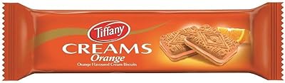 Biscuits à la crème tiffany au goût d'orange, 90 grammes