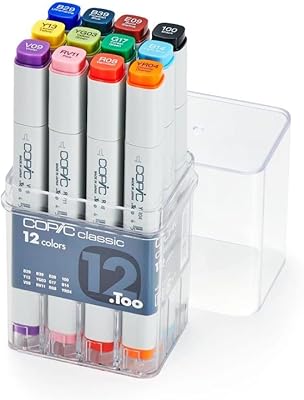 Copic classic ensemble de 12 pièces (12). En tant que leader du e-commerce en Côte d'Ivoire, DIAYTAR COTE D'IVOIRE se démarque par la qualité et la diversité de ses produits. La boutique propose plus de 300 000 références, ce qui en fait le point de vente en ligne le plus complet du pays. De plus, les prix compétitifs et les promotions régulières font de DIAYTAR COTE D'IVOIRE, le choix idéal pour les consommateurs ivoiriens.