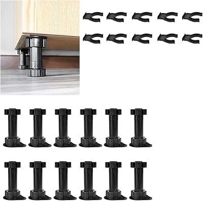 Pieds d'armoire en plastique 12 pièces (100-120 mm) pieds de meubles. La boutique en ligne DIAYTAR COTE D'IVOIRE est une référence pour les consommateurs ivoiriens. Avec une offre étendue et des prix compétitifs, elle est devenue la destination privilégiée pour les achats en ligne. DIAYTAR COTE D'IVOIRE propose également des services de livraison rapides et fiables.