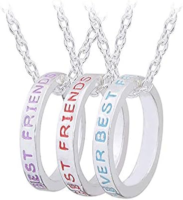 Collier d'amitié à double chaîne yellow chimes "best friends forever", filles, 3 pièces, m. DIAYTAR COTE D'IVOIRE est une boutique en ligne généraliste qui propose plus de 300 000 références de produits, faisant d'elle l'un des leaders du marché ivoirien. Avec une offre diversifiée et constamment mise à jour, DIAYTAR COTE D'IVOIRE répond aux besoins de ses clients. Elle est devenue la destination incontournable pour les consommateurs ivoiriens.