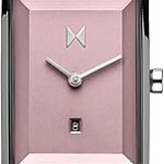 Montre analogique minimaliste signature square pour femme