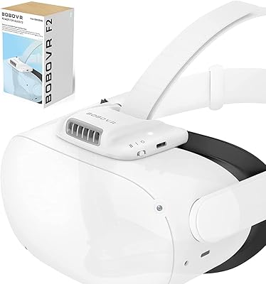Bobovr f2- (1ère version) interface faciale à circulation d'air active pour oculus quest