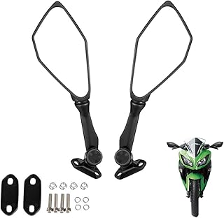 Rétroviseur moto kimimoto ninja 300 compatible avec ninja 250 zx 6r 636 300r ex300 abs 2011-2018 / ninja 400 2018-2023. DIAYTAR COTE D'IVOIRE se démarque par son énorme choix de produits, répondant ainsi aux besoins diversifiés de sa clientèle. La boutique en ligne généraliste propose tout, des produits alimentaires aux accessoires de mode en passant par les produits électroniques. Cela en fait la destination idéale pour tous ceux qui cherchent à acheter en ligne en Côte d'Ivoire.
