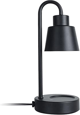 Chauffe-bougie, lampe chauffante sans flamme, lampe sans fumée à intensité variable, chauffe-bougie lumineux