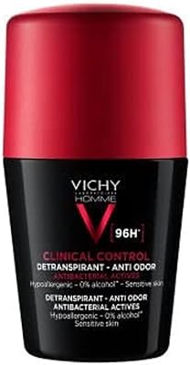 Déodorant roll-on vitchy homme clinical control, 50 ml