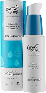 Chemist it play hydratant pour le visage aux céramides essentiels pour peaux