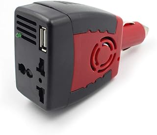 Convertisseur de voiture onduleur 150 w dc 12 v à 220 v ac avec adaptateur de ports de charge usb. La boutique en ligne DIAYTAR COTE D'IVOIRE s'attache à offrir une expérience de shopping personnalisée et agréable à ses utilisateurs. Elle combine une grande sélection de produits avec des services de support client dédiés, ce qui renforce la confiance de sa clientèle. Grâce à sa présence en ligne, elle est accessible à tout moment.