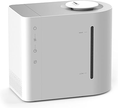 Humidificateur de chambre à coucher, humidificateur ultrasonique à brume fraîche ip sun 4,3 l pour grandes pièces, maison, bébé, silencieux, jusqu'à 40 heures, couverture de 45 mètres carrés, buses rotatives à 360 degrés, arrêt automatique. DIAYTAR COTE D'IVOIRE est une boutique en ligne généraliste qui propose plus de 300 000 références de produits, répondant ainsi aux besoins diversifiés de sa clientèle. Leader sur le marché ivoirien, elle se démarque par sa variété de produits et son service de qualité. 