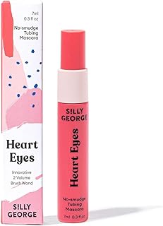 Mascara silly george heart eyes | sans bavures, sans bavures, sans enchevêtrement, végétalien