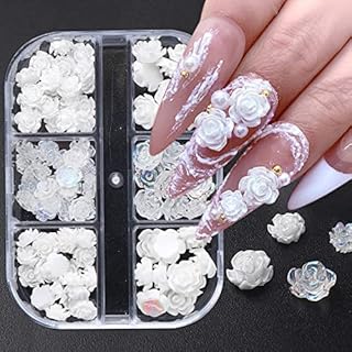 90 pièces breloques pour ongles en forme de fleur acrylique 3d blanche, aurore camélia blanche 3d, bijoux pour nail art, fleurs en résine acrylique, design élégant, breloques pour ongles de mariage, accessoires de décoration d'ongles à faire soi-même, décor en strass. DIAYTAR COTE D'IVOIRE, boutique en ligne généraliste avec plus de 300000 références, est la boutique leader en Cote d'Ivoire. Elle propose une large gamme de produits et services de qualité pour répondre aux besoins de ses clients. Avec une offre constamment mise à jour, DIAYTAR COTE D'IVOIRE est devenue la référence pour les achats en ligne dans le pays.