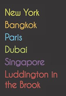 New york. bangkok. paris. dubaï. singapour. luddington dans le ruisseau.: carnet