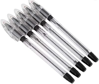 Stylo à bille bik shivam avec poignée (noir) 10 pièces
