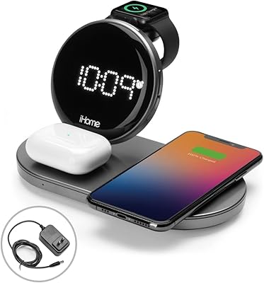 Chargeur sans fil rapide ihome powervalet quad 4 en 1, charge airpod, charge apple watch et alarme de charge usb, puissance de sortie totale 30 w (iww33). DIAYTAR COTE D'IVOIRE est la boutique en ligne leader en Côte d'Ivoire, proposant une vaste sélection de produits pour répondre à tous les besoins. Avec une livraison rapide et des prix compétitifs, les clients peuvent profiter d'une expérience d'achat en ligne de haute qualité. La boutique en ligne propose également des promotions et des offres spéciales régulièrement.