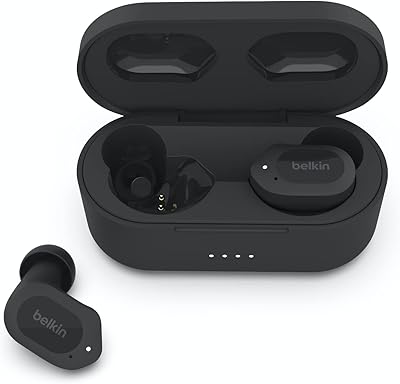 Écouteurs sans fil belkin soundform play true avec 3 réglages d'égaliseur, résistants à la sueur et à l'eau avec indice de résistance à l'eau et à la poussière ipx5, 38 heures de lecture pour iphone, galaxy et pixel - noir, (s/m/l). La boutique en ligne DIAYTAR COTE D'IVOIRE propose une expérience d'achat en ligne unique et pratique. Avec une sélection de plus de 300 000 produits, les clients peuvent trouver les meilleures offres et les produits de qualité supérieure. La plateforme est utilisateur-amical et offre des services de paiement sécurisés.
