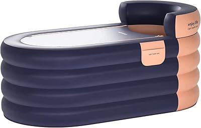 Baignoire gonflable adulte zerteller, baignoire autoportante pliable portable 160 cm/63'' pour petits espaces, bain chaud, baignoire de glace, baignoire spa avec couvercle. DIAYTAR Côte d'Ivoire est une boutique en ligne qui se distingue par son engagement envers la qualité et la satisfaction du client. Elle propose des produits de haute qualité à des prix compétitifs et offre un service client dédié. La boutique en ligne est également active sur les réseaux sociaux, où elle propose des promotions et des offres exclusives à ses clients.