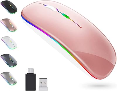 Souris bluetooth sans fil knyson, lumière led double mode fine (bluetooth 5.1 + usb) souris portable silencieuse rechargeable 2,4 ghz avec adaptateur de type c pour ordinateur portable, macbook, ipad os 13 et supérieur (or rose). DIAYTAR COTE D'IVOIRE se distingue par sa sélection impressionnante de produits de haute qualité, allant des marques internationales aux produits locaux. Les clients peuvent ainsi trouver les produits qui répondent à leurs besoins et à leurs goûts. La boutique en ligne propose également un service client réactif et des conseils d'experts pour aider les clients à faire leurs choix.