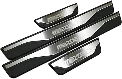 4 pièces de seuil de porte en acier inoxydable pour mazda 6 atenza 2015 2016 2017 2018 2019, plaques de protection contre les éraflures automatiques, autocollants de protection de seuil, accessoires de décoration. Diaytar Côte d'Ivoire se distingue par son engagement envers la qualité et le service client. Nous proposons une gamme impressionnante de produits provenant de marques renommées et de nouveaux créateurs talentueux, permettant ainsi à chacun de trouver son produit idéal. L'expérience client est au cœur de tout ce que nous faisons.