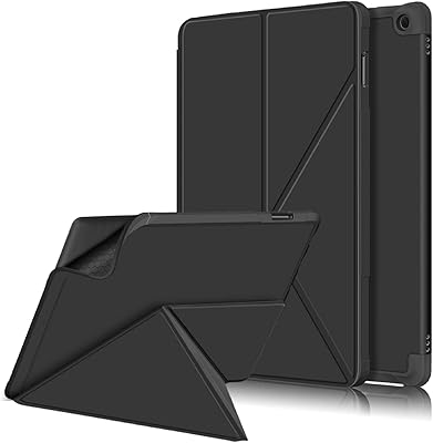 Housse de protection pliable zinkui slim pour amazon fire hd 10/fire hd 10