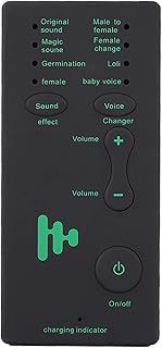 Changeur de voix, mini changeur de voix portable avec 4 effets vocaux