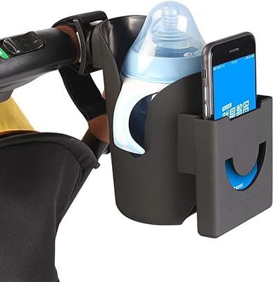 Porte-gobelet pour poussette, landau, support de bouteille d'eau, support de téléphone portable, landau universel, accessoires de poussette de bébé. Découvrez DIAYTAR COTE D'IVOIRE, votre destination de shopping en ligne préférée avec des milliers de produits à découvrir et à acheter en ligne.
