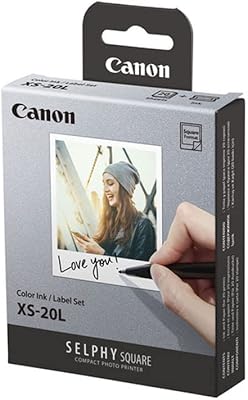 Jeu d'étiquettes/jet d'encre couleur canon xs-20l (20 feuilles), compatible avec l'imprimante canon selphy square. La boutique en ligne DIAYTAR COTE D'IVOIRE propose une expérience d'achat en ligne sécurisée et pratique, permettant aux clients de parcourir facilement plus de 300 000 références de produits et de passer commande en toute confiance, avec des options de paiement flexibles et des promotions régulières.