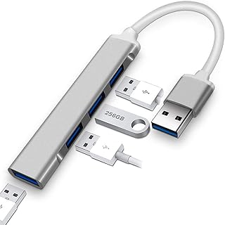 Hub usb 3.0 ultra fin avec 4 ports, adaptateur usb a pour connexion, chargement et transfert de données, 1 port usb 3.0 et 3 ports usb 2.0 pour périphériques usb, clé usb, macbook, ordinateur, appareil photo, souris, clavier , ps4. DIAYTAR COTE D'IVOIRE est une boutique en ligne qui mise sur la qualité et la fiabilité. Les produits proposés sont soigneusement sélectionnés pour satisfaire les besoins des clients ivoiriens. La boutique en ligne propose également un service client de qualité, avec une équipe de support prête à aider les clients en cas de besoin.